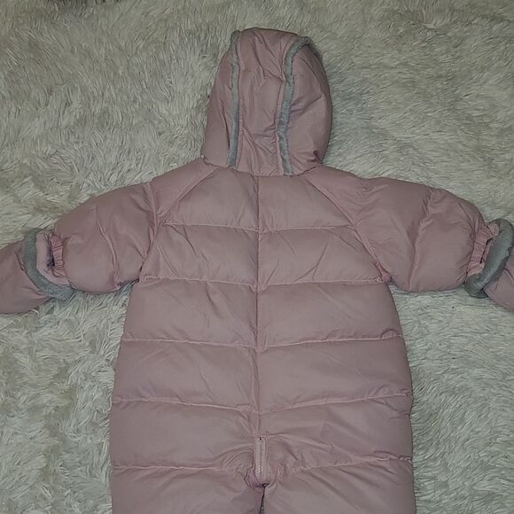 Children's Place Pink Snowsuit Bunting 3-6 months - Picture 4 of 8